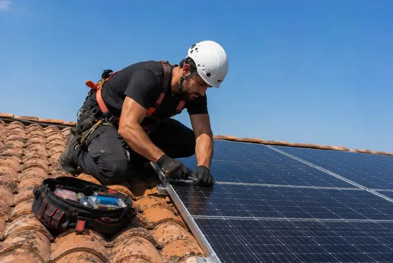 Maintenance et monitoring de panneaux solaires à Scharrachbergheim-Irmstett